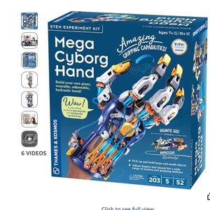 STEM Experiment Kit | Build Your Own GIANT Hydraulic Hand